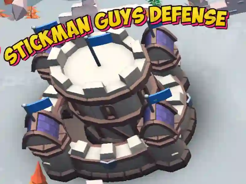 게임 Stickman Guys Defense 온라인