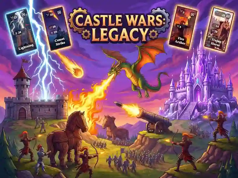 게임 Castle Wars: Legacy 온라인