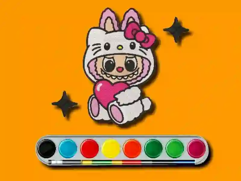 게임 Labubu Coloring Adventure 온라인