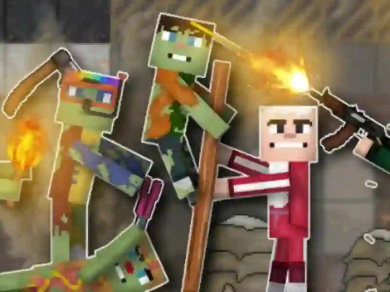 게임 사람 대 좀비 : 샌드 박스 온라인