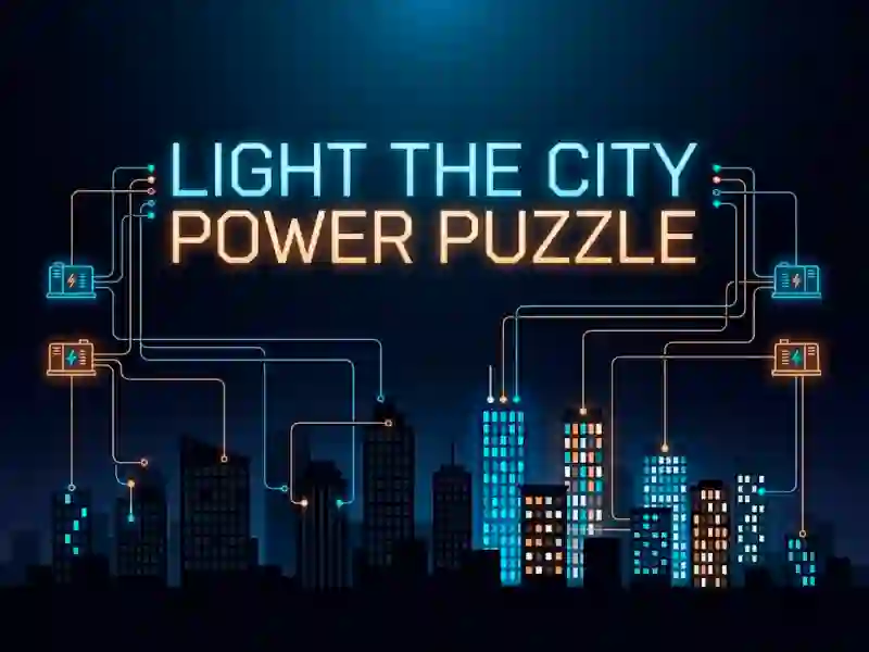 게임 Light the City Power Puzzle 온라인