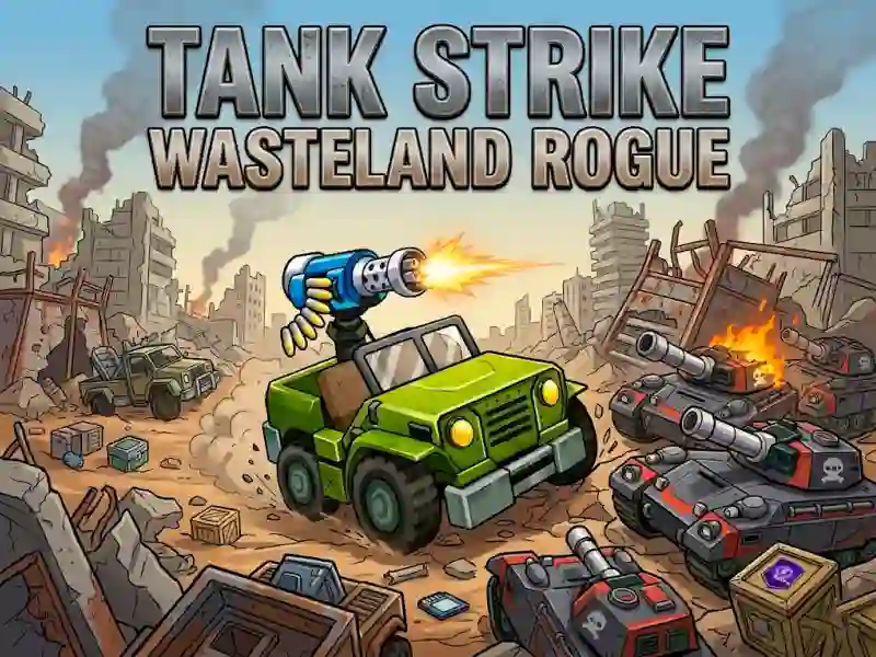 게임 Tank Strike Wasteland Rogue 온라인