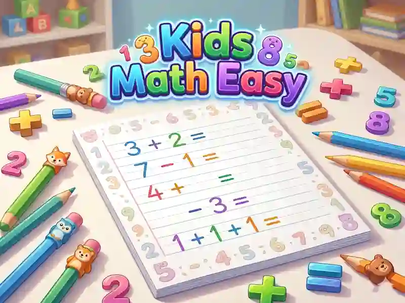 게임 Kids Math Easy 온라인