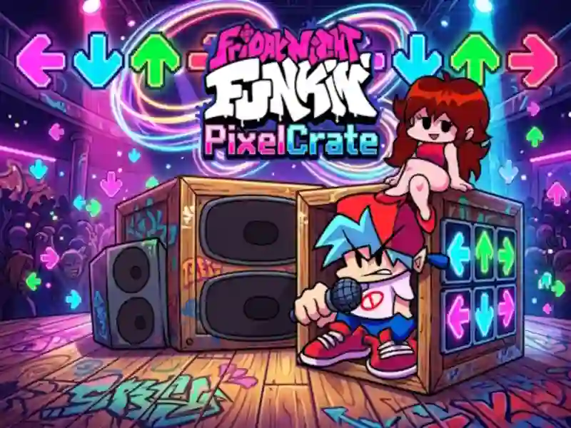 게임 Friday Night Funkin PixelCrate 온라인
