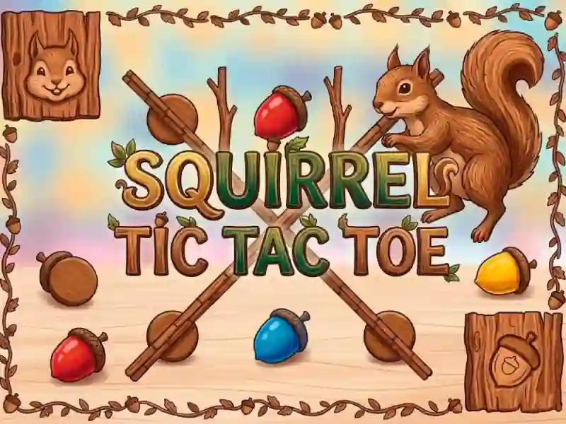 게임 Squirrel Tic Tac Toe 온라인