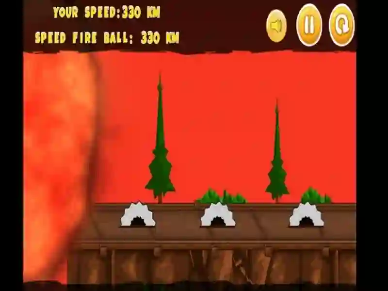 게임 용암 추격 온라인