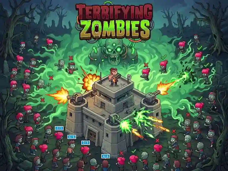 게임 Terrifying Zombies 온라인