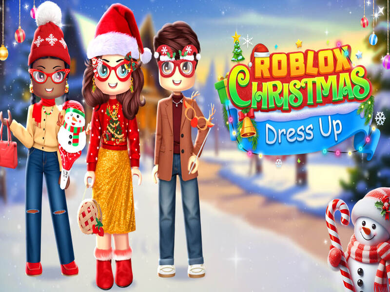 게임 Roblox 크리스마스 드레스 업 온라인