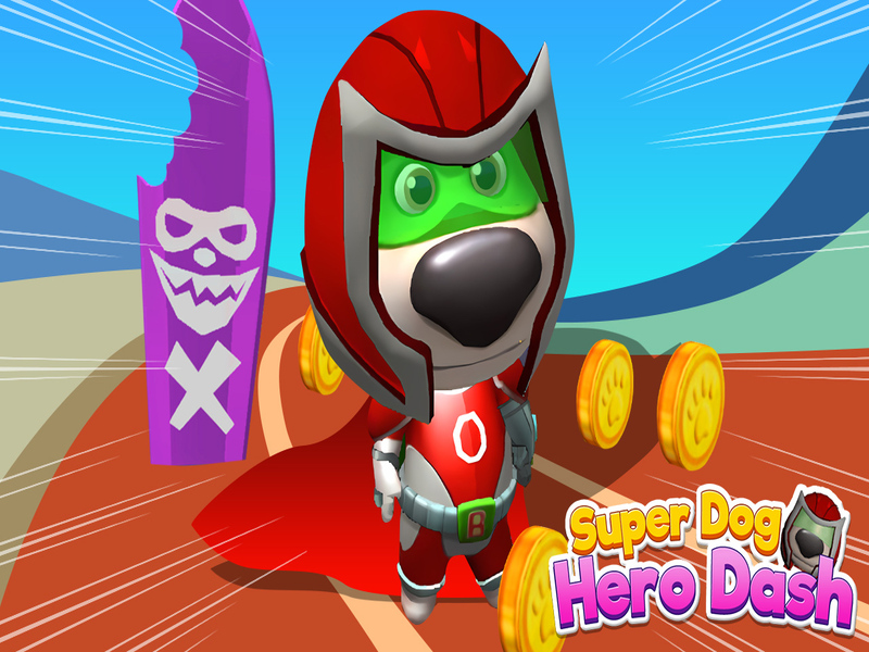 게임 Super Dog Hero Dash 온라인