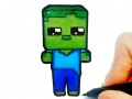 게임 쉬운 어린이 색칠하기 Mineblox 온라인