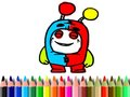 게임 학교로 돌아가기: OddBods 색칠북 온라인
