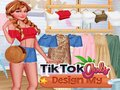 게임 틱톡 의상 디자인 온라인