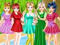 게임 해양 소녀 캐주얼 의상 온라인