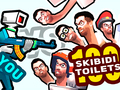 게임 너 vs 100개의 Skibidi 변기 온라인