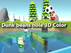 게임 콩을 3D 색상 구멍에 던지다 온라인