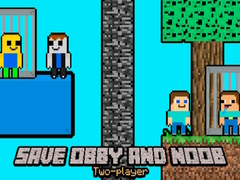 게임 Obby와 Noob 구출하기 2인용 온라인