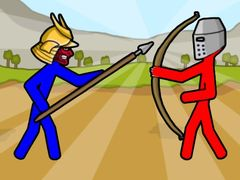 게임 스틱맨 왕국 충돌 온라인
