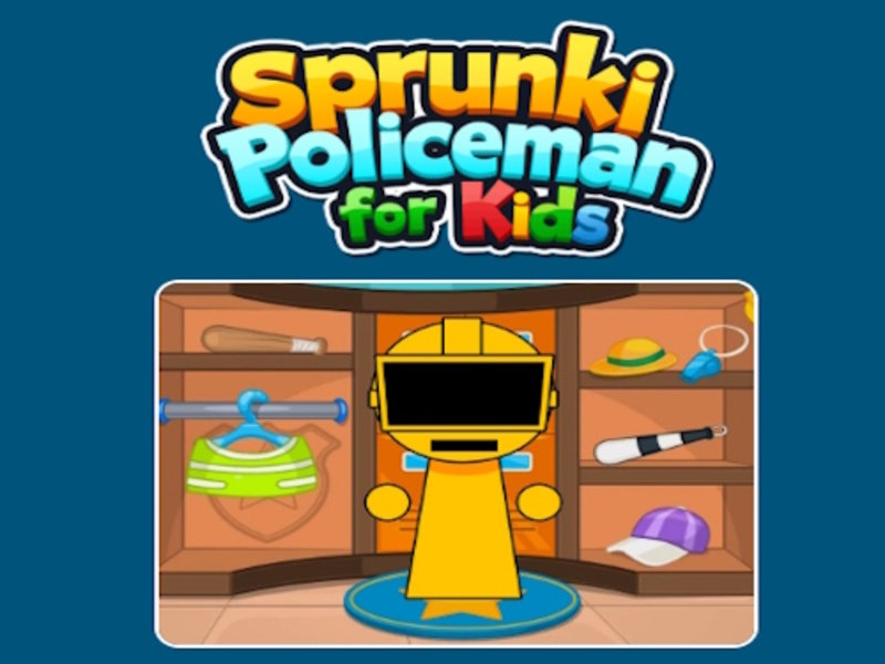 게임 아이들을위한 Sprunki 경찰관 온라인