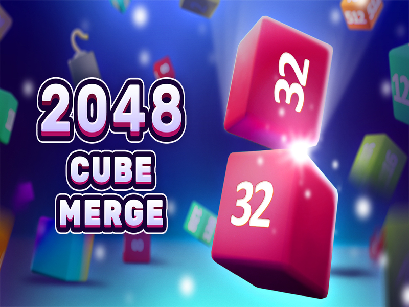 게임 2048 큐브 합병 온라인