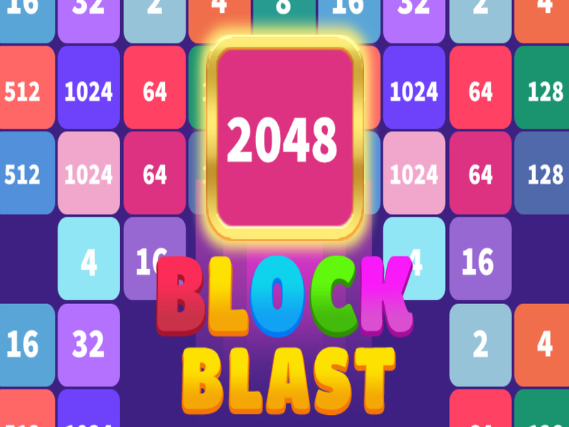 게임 블록 폭발 2048 온라인