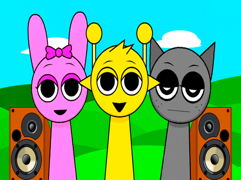 게임 Sprunki Monster Music Beats 온라인