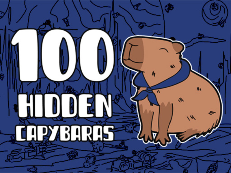 게임 100 숨겨진 capybaras 온라인
