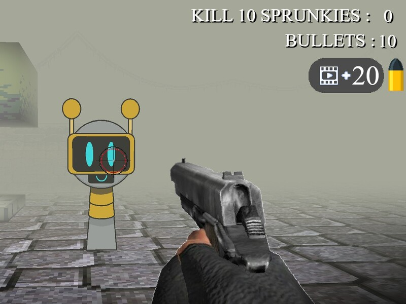 게임 Sprunki 3D 사수 온라인