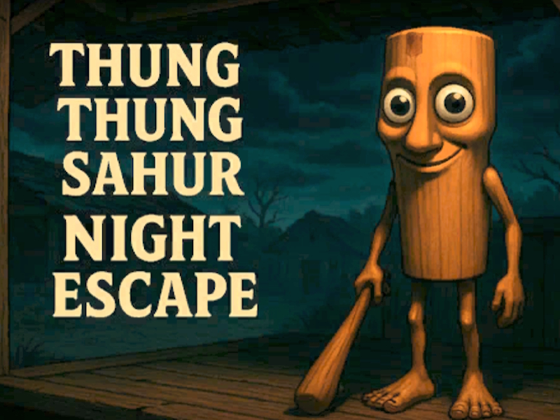 게임 Thung Thung Sahur의 밤 탈출 온라인