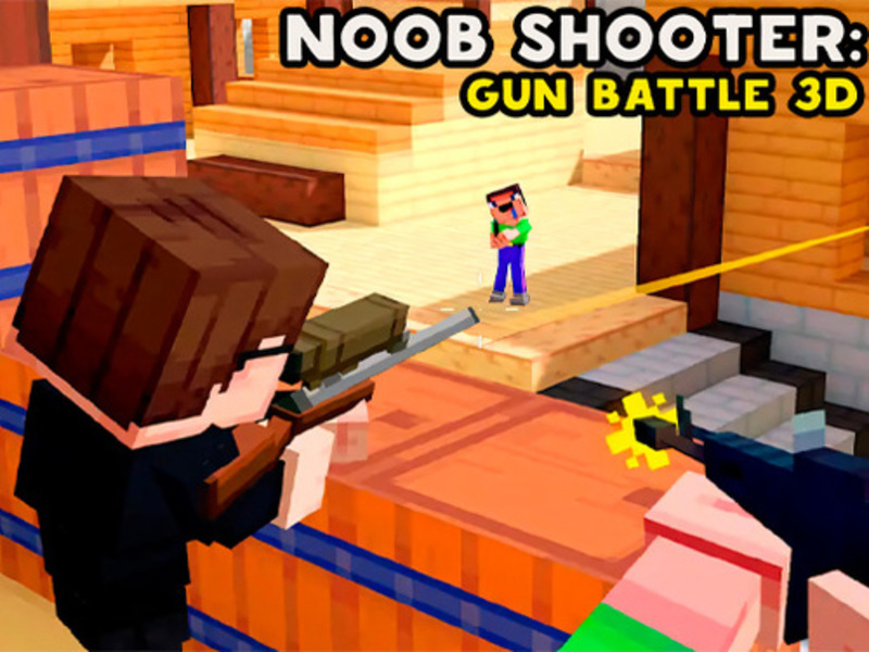 게임 Noob Shooter : Gun Battle 3D 온라인