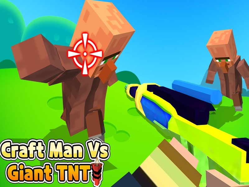 게임 크래프트 맨 대 거대한 TNT 온라인