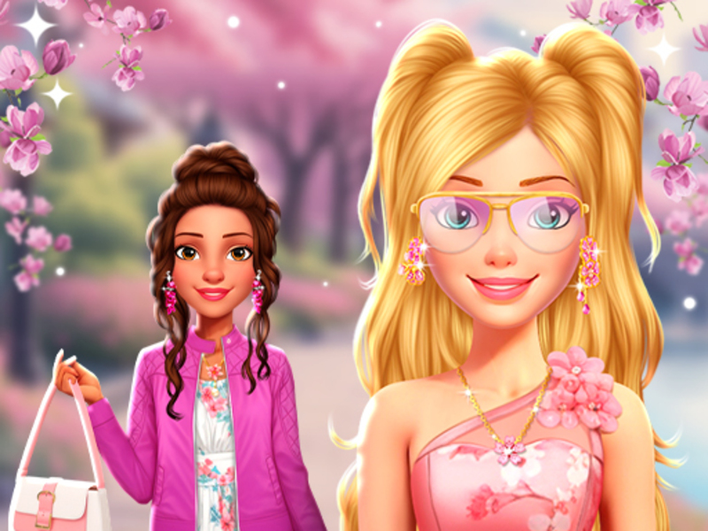 게임 BFFS Cherry Blossom 축하 온라인